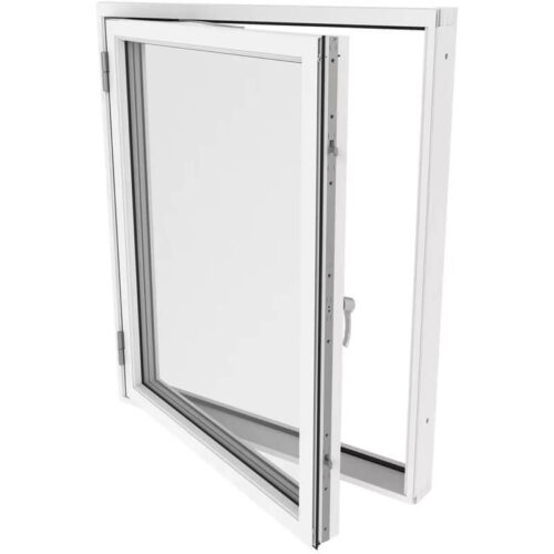 Sidohängt Fönster Outline 1 Luft Trä Aluminium